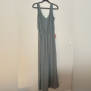NWT Show Me Your MuMu Kendall Maxi Dress with Long Lining Chiffon Medium